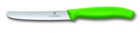 Victorinox Green 11cm Serrated Tomato Knife